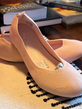 Puma Pink Flats size 6.5